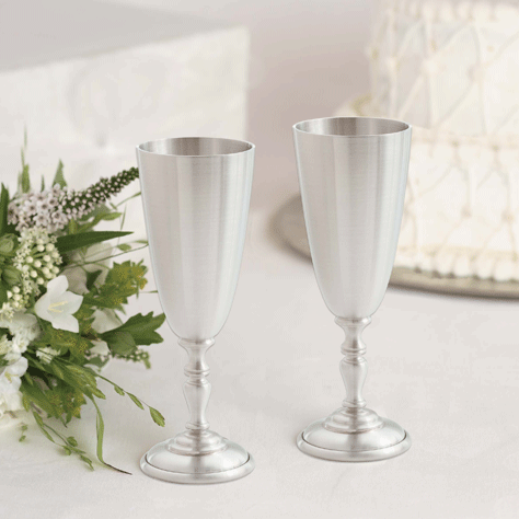 champagne flutes