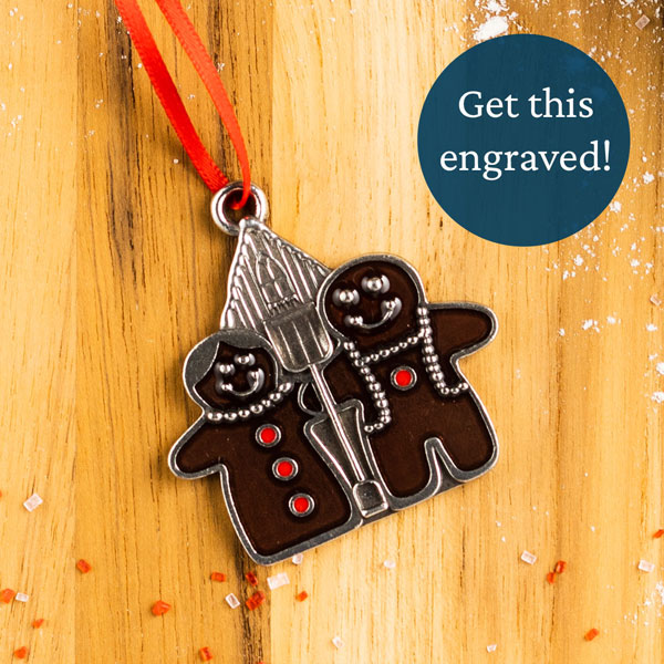 Gingerbread Gothic Ornament