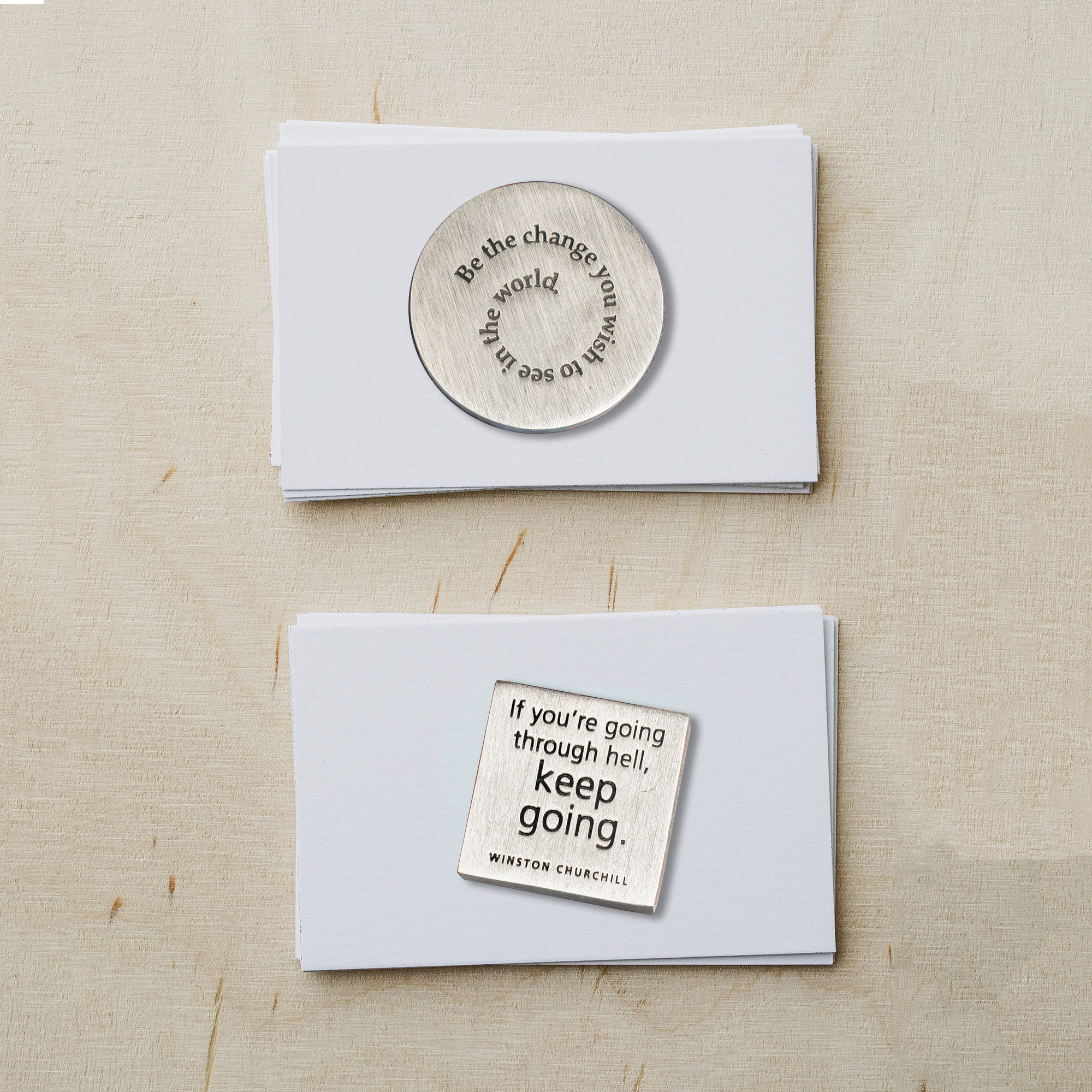 paperweights with encouraging phrases